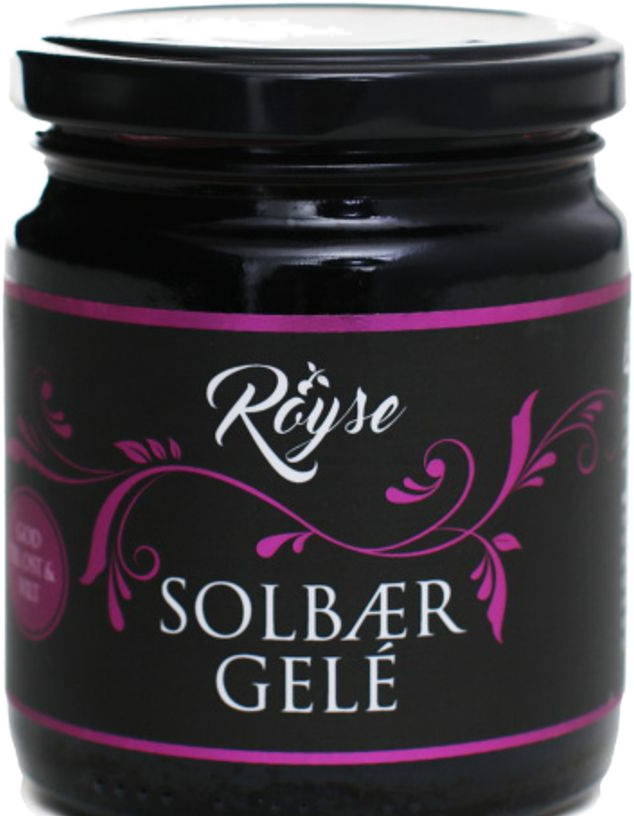 Solbærgelé på glass, 280 g